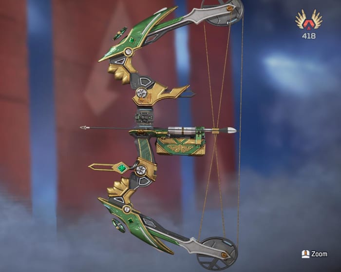 The Bocek bow marksman weapon in Apex Legends.